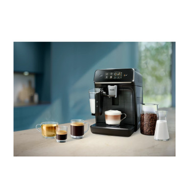 Philips Coffee maker | EP2331/10 | Pump pressure 15 bar | Built-in milk frother | Automatic | 1500 W | Black