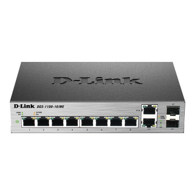 D-Link | Metro Ethernet Switch | DGS-1100-10/ME | Managed L2 | Desktop | Gigabit Ethernet (copper) ports quantity 8 | Combo port