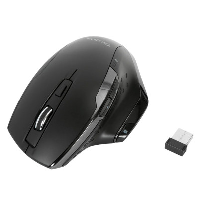 Targus Antimicrobial Ergo Mouse | AMW584GL | Wireless | 2.4 Ghz | Black