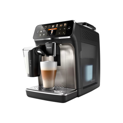 Philips | Series 5400 Coffee Maker | EP5447/90 | Pump pressure 15 bar | Built-in milk frother | Fully Automatic | 1500 W | Black