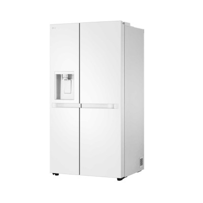 LG Refrigerator | GSLC40SWPE | Energy efficiency class E | Free standing | Side by side | Height 179 cm | Fridge net capacity 41