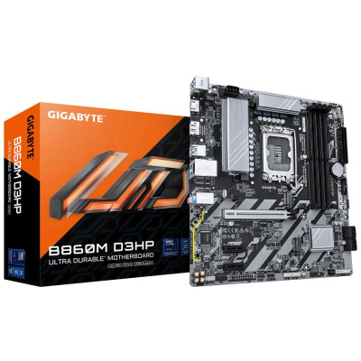 Mainboard|GIGABYTE|Intel B860 Express|LGA1851|Micro-ATX|Memory DDR5|Memory slots 4|2xPCI-Express 1x|1xPCI-Express 16x|2xM.2|1xHD