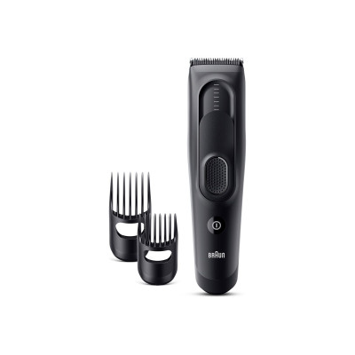 Braun | Hair Clipper Series 5 | HC5330 | Cordless or corded | Number of length steps 17 | Matte Black