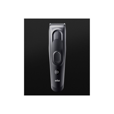 Braun | Hair Clipper Series 5 | HC5330 | Cordless or corded | Number of length steps 17 | Matte Black