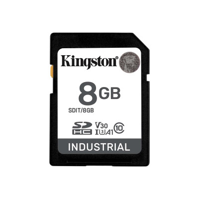 Kingston | SDHC SD | Flash Memory Card | 8 GB | Black