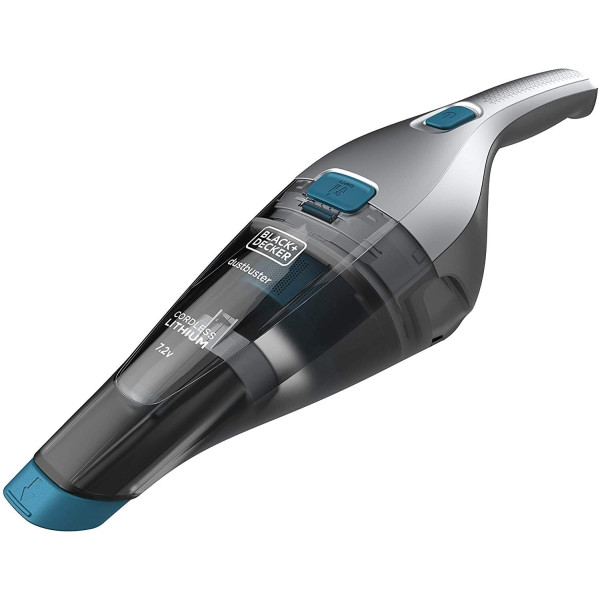 BLACK & DECKER | Vacuum Cleaner | NVC215WA-QW | Cordless operating | 7.2 V | Operating time (max) 10 min | Blue/Gray