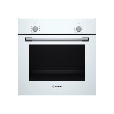 Bosch Oven | HBF010BV1S | 66 L | Electric | Manual | Control knob | Height 59.5 cm | Width 59.4 cm | White