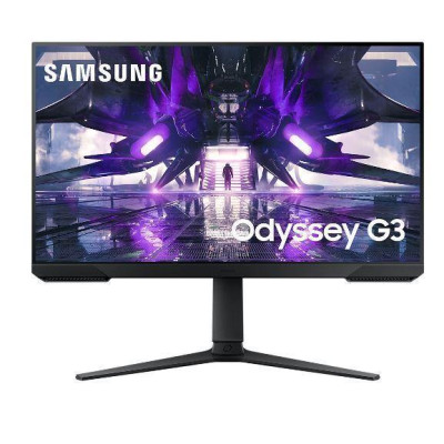 LCD Monitor|SAMSUNG|S24AG320NU|24"|Gaming|Panel VA|1920x1080|16:9|165Hz|1 ms|Swivel|Pivot|Height adjustable|Tilt|Colour Black|LS