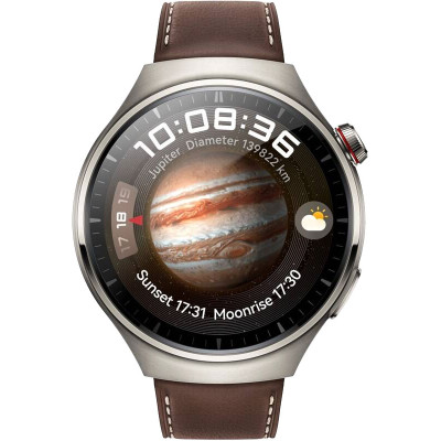 WATCH 4 Pro (47mm) | (Dark Brown), Medes-L19L | Smart watch | GPS (satellite) | AMOLED | Touchscreen | 1.5 | Waterproof | Blueto