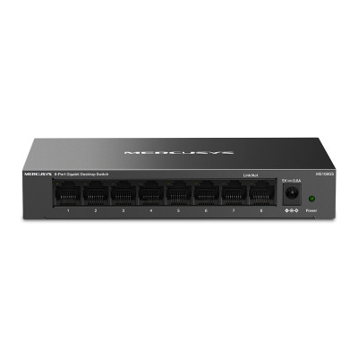 Mercusys 8-Port Gigabit Desktop Switch | MS108GS | Unmanaged | Desktop | Gigabit Ethernet (copper) ports quantity 8