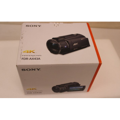 SALE OUT. Sony FDR-AX43A 4K Camcorder | 4K Camcorder | FDR-AX43A | DEMO | Black | Digital zoom 250 x | 3 " | BIONZ X | Image sta