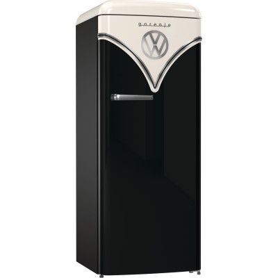 Gorenje Retro Refrigerator | OBRB615DBK | Energy efficiency class D | Free standing | Larder | Height 152.5 cm | Fridge net capa