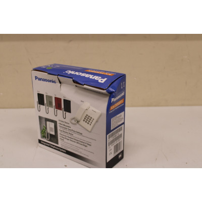 SALE OUT. Panasonic KX-TS500FXW Corded phone, White - DAMAGED PACKAGING | Panasonic | Corded | KX-TS500FX | White | 150 x 200 x 