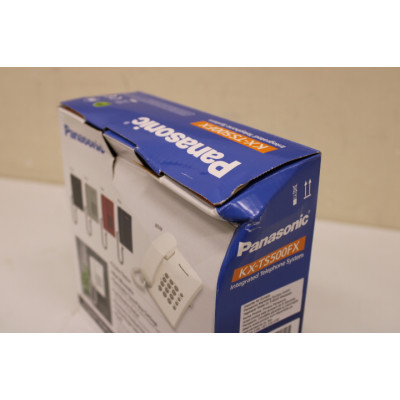 SALE OUT. Panasonic KX-TS500FXW Corded phone, White - DAMAGED PACKAGING | Panasonic | Corded | KX-TS500FX | White | 150 x 200 x 