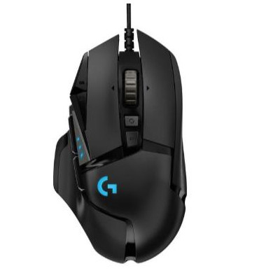 MOUSE USB OPTICAL G502 HERO/BLACK 910-005471 LOGITECH