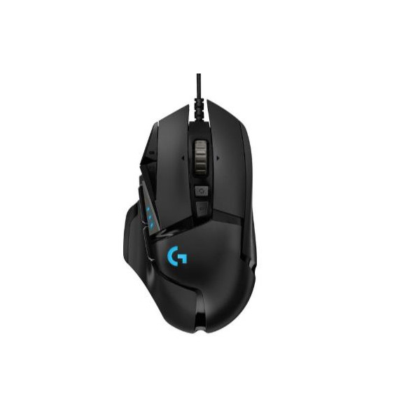 MOUSE USB OPTICAL G502 HERO/BLACK 910-005471 LOGITECH