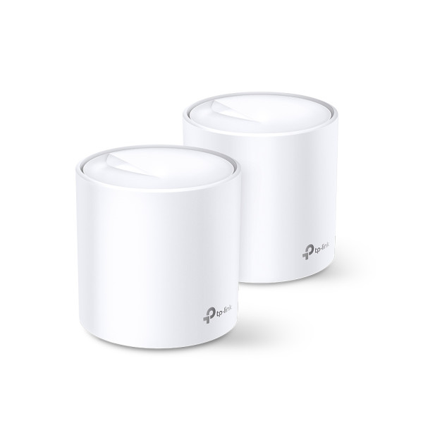 AX1800 Whole Home Mesh Wi-Fi 6 System | Deco X20 (2-pack) | 802.11ax | 1201+574 Mbit/s | 10/100/1000 Mbit/s | Ethernet LAN (RJ-4