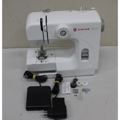 SALE OUT. Singer M1005 Sewing Machine, White | Singer | Sewing Machine | M1005 | Number of stitches 11 | Number of buttonholes 1