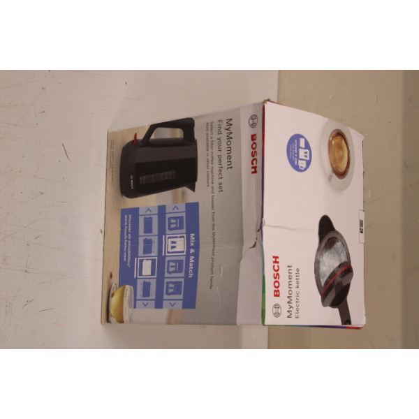 SALE OUT. Bosch TWK1M123 Kettle, 1.7 L, 2400 W, Black | Bosch | Kettle | TWK1M123 | Electric | 2400 W | 1.7 L | Plastic | 360 ro