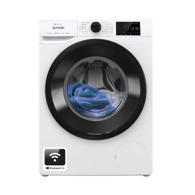 Gorenje Washing machine | WPNEI82A1SWIFI | Energy efficiency class A | Front loading | Washing capacity 8 kg | 1200 RPM | Depth 