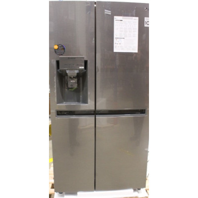 SALE OUT. LG GSLV31DSXE Refrigerator, Free-standing, Side by side, E, Height 1,79 m, Net fridge 634 L, Net freezer 218 L, Dark G