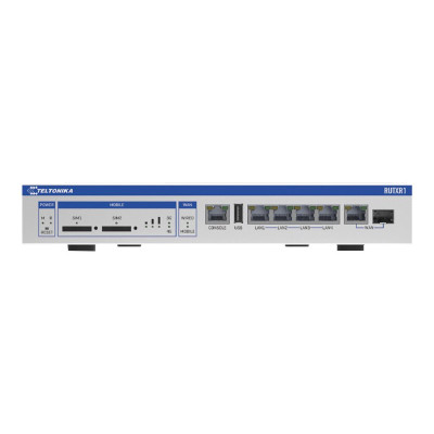 Teltonika RUTXR LTE Router Teltonika Enterprise Rack-Mountable SFP/LTE Router RUTXR1 802.11ac 867 Mbit/s 10/100/1000 Mbit/s Ethe