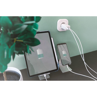 Digitus USB Charger 1x USB-A/1x USB-C, 30W | DA-10062