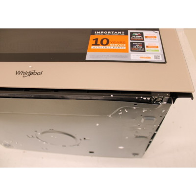 SALE OUT. Whirlpool AMW730/SD Built - in Microwave, 31L, Silver | Whirlpool | NO ORIGINAL PACKAGING, DENT ON THE BOTTOM