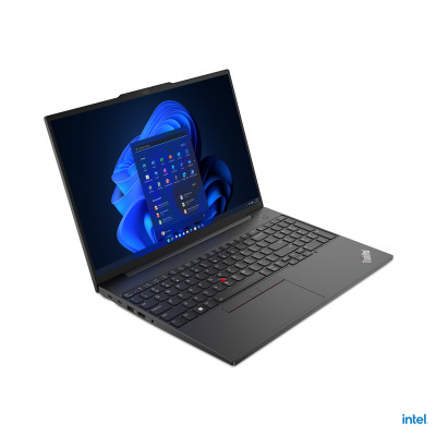 Lenovo ThinkPad E16 | Graphite Black | 16 " | IPS | WUXGA | 1920 x 1200 pixels | Anti-glare | Intel Core i5 | i5-1335U | 16 GB |