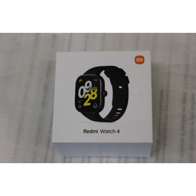 Redmi Watch 4 | Smart watch | GPS (satellite) | AMOLED | 1.97" | Waterproof | UNPACKED | Obsidian Black