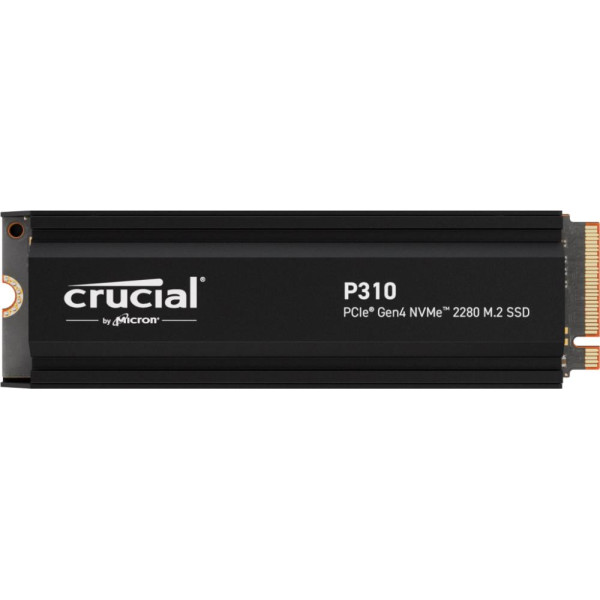 SSD|CRUCIAL|P310|1TB|M.2|PCIe Gen4|NVMe|3D NAND|Write speed 6000 MBytes/sec|Read speed 7100 MBytes/sec|TBW 220 TB|CT1000P310SSD5