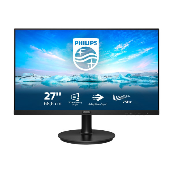 Philips | 272V8LA/00 | 27 " | FHD | 1920 x 1080 pixels | VA | 16:9 | Black | 4 ms | 250 cd/m | Headphone out | HDMI ports quanti