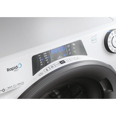 Candy | Washing Machine | RP4 476BWMR/1-S | Energy efficiency class A | Front loading | Washing capacity 7 kg | 1400 RPM | Depth