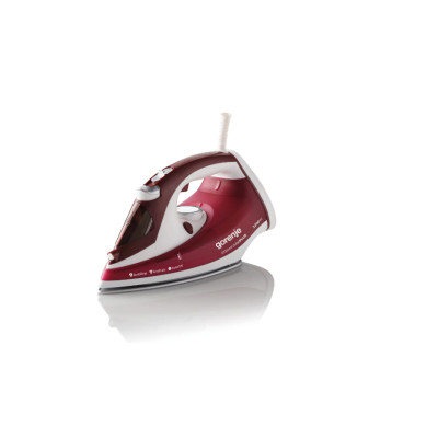 Gorenje | Steam Iron | SIH2200RBC | Steam Iron | 2200 W | Water tank capacity 280 ml | Continuous steam 30 g/min | Red/White