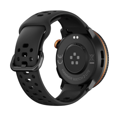 Hammer Watch 2 Lite | Smart watch | AMOLED | 1.43" | Waterproof | Black