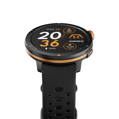 Hammer Watch 2 Lite | Smart watch | AMOLED | 1.43" | Waterproof | Black