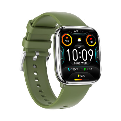 myPhone Watch Pastel | Smart watch | AMOLED | 1.75" | Waterproof | Silver Green