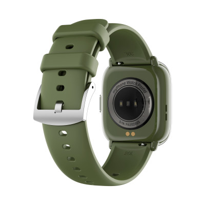 myPhone Watch Pastel | Smart watch | AMOLED | 1.75" | Waterproof | Silver Green