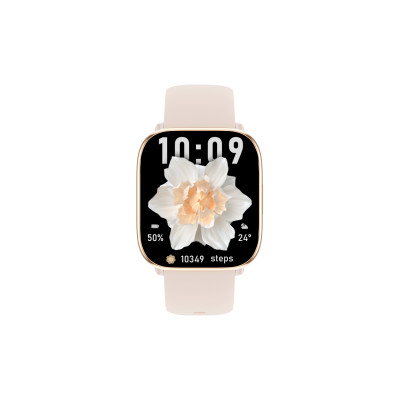 myPhone Watch Pastel | Smart watch | AMOLED | 1.75" | Waterproof | Cold Cream