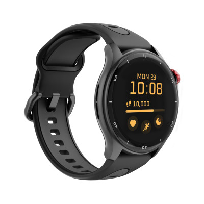 myPhone Watch Adventure | Smart watch | GPS (satellite) | AMOLED | 1.43" | Waterproof | Black