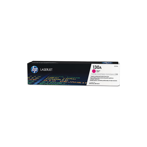 HP 130A Magenta Toner Cartridge, 1000 pages, for LaserJet Pro M176, M177 series