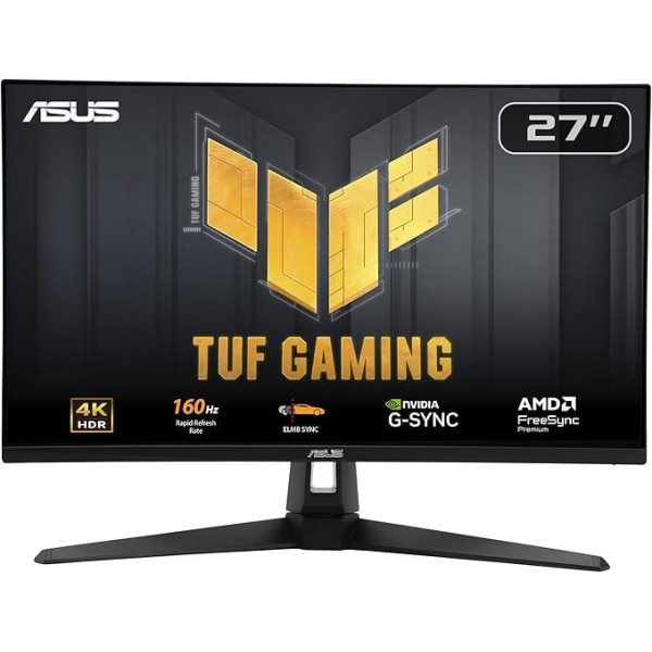 LCD Monitor|ASUS|90LM0AR0-B01371|27"|Gaming|Panel IPS|3840x2160|16:9|160Hz|Matte|1 ms|Speakers|Tilt|Colour Black|90LM0AR0-B01371