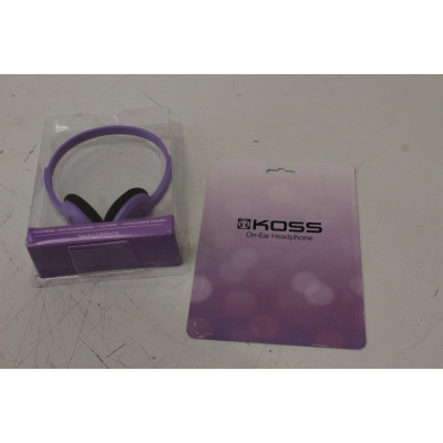 SALE OUT. Koss KPH8v Headphones, On-Ear, Wired, Violet | Koss | Headphones | KPH8v | Wired | On-Ear | DAMAGED PACKAGING | Violet